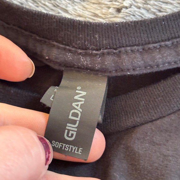 Brantley Gilbert Redneck RR Logo T Shirt Men's Large Black Gildan Country 19482 - Picture 3 of 11